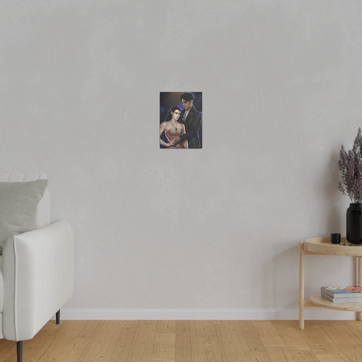 Clark and Addie Matte Canvas