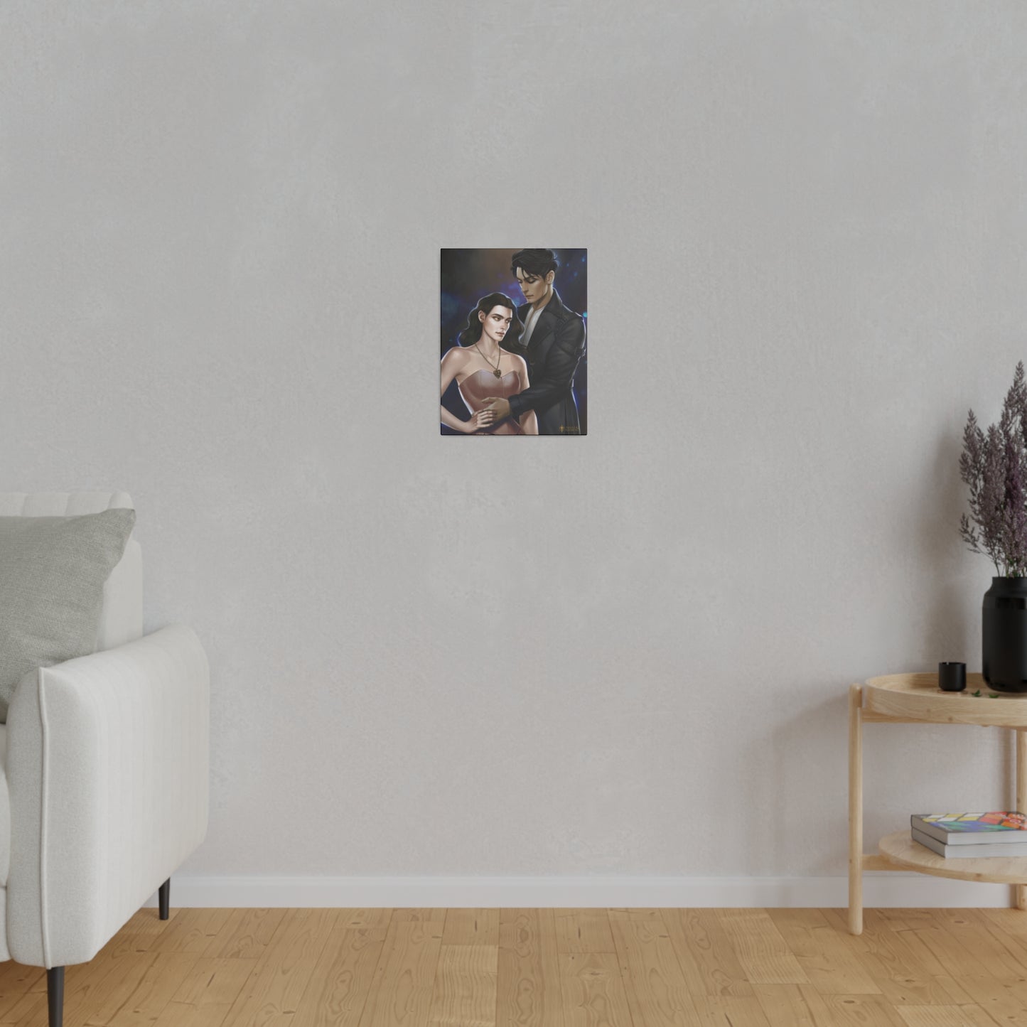 Clark and Addie Matte Canvas