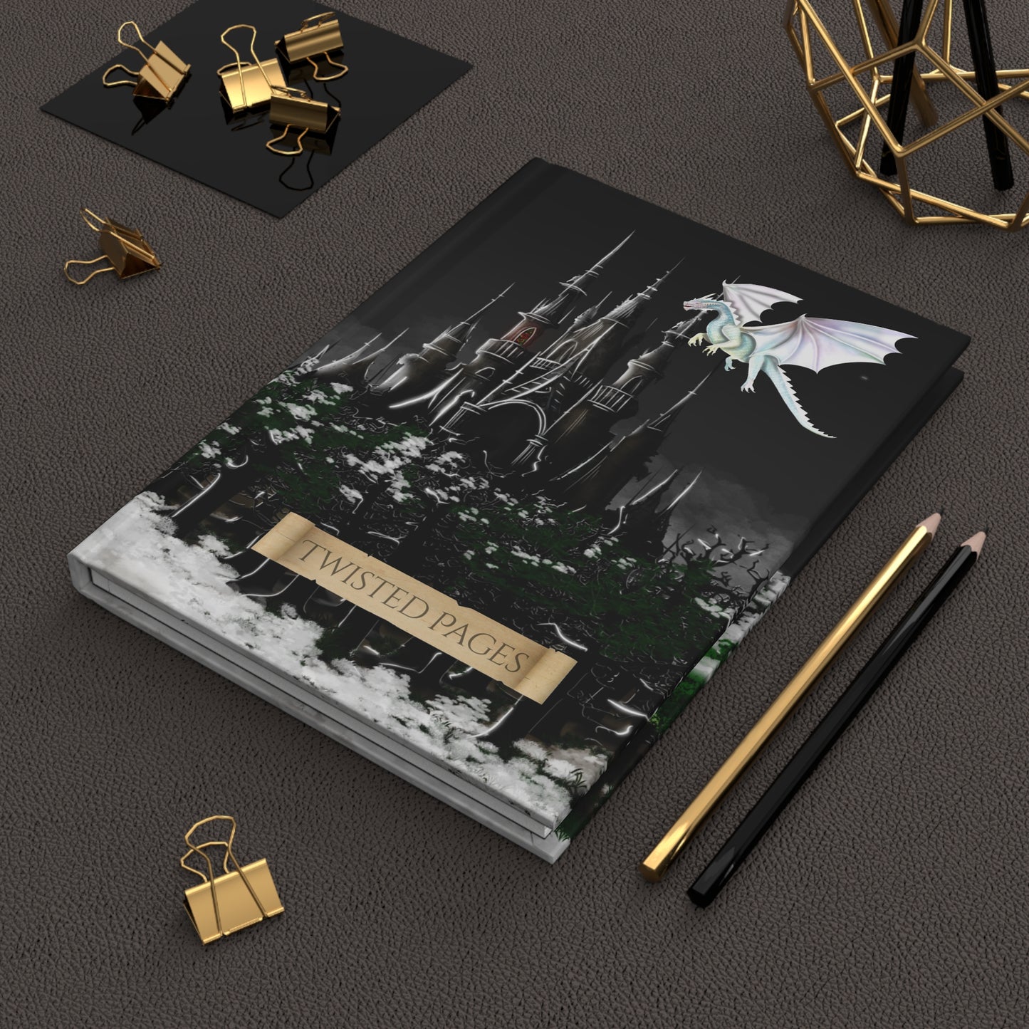 Twisted Pages Hardcover Journal Matte