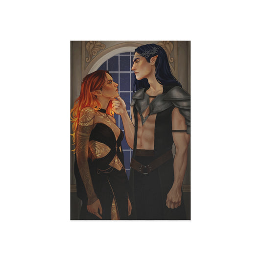 Hadeon and Ember Postcard