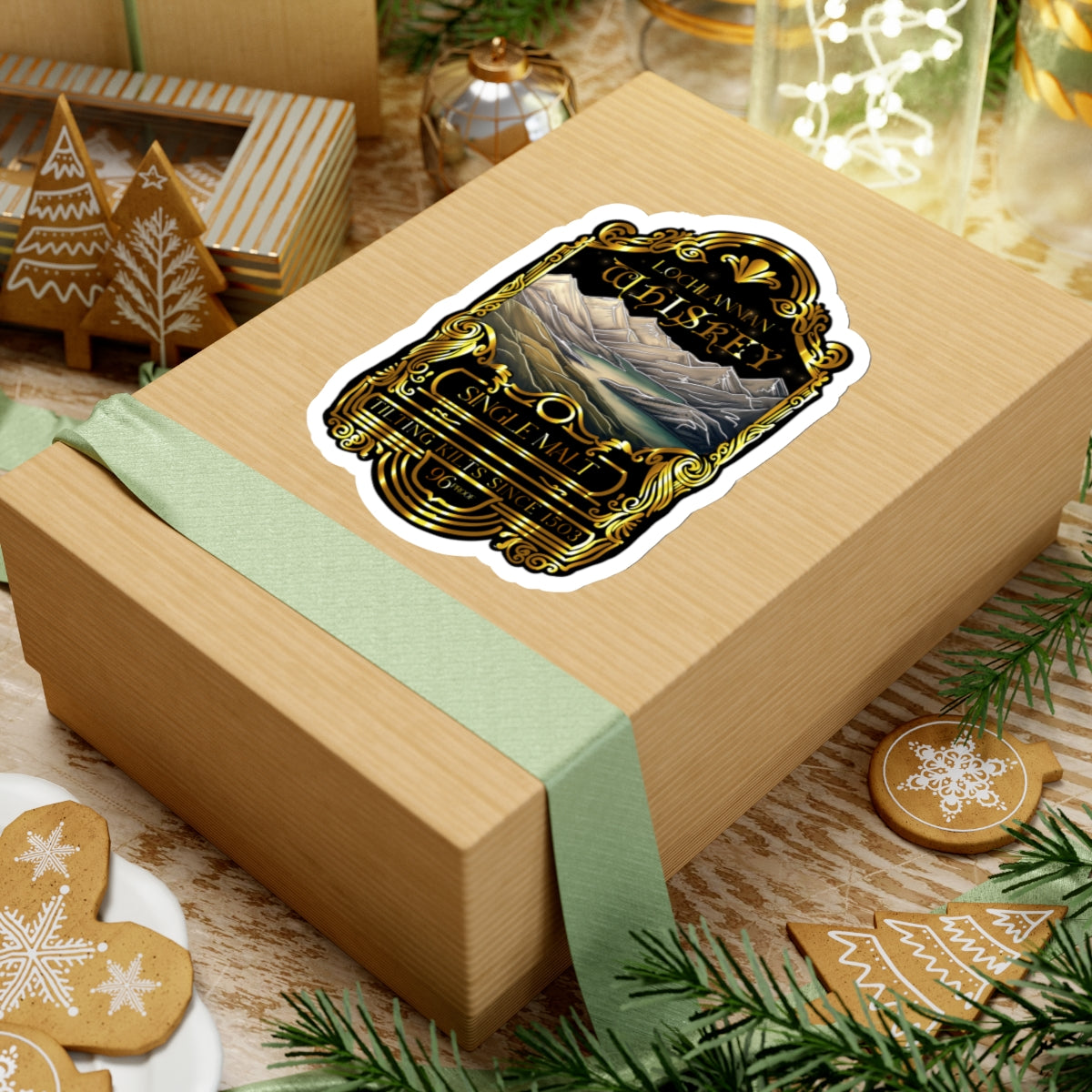 Lochlannian Whiskey Label