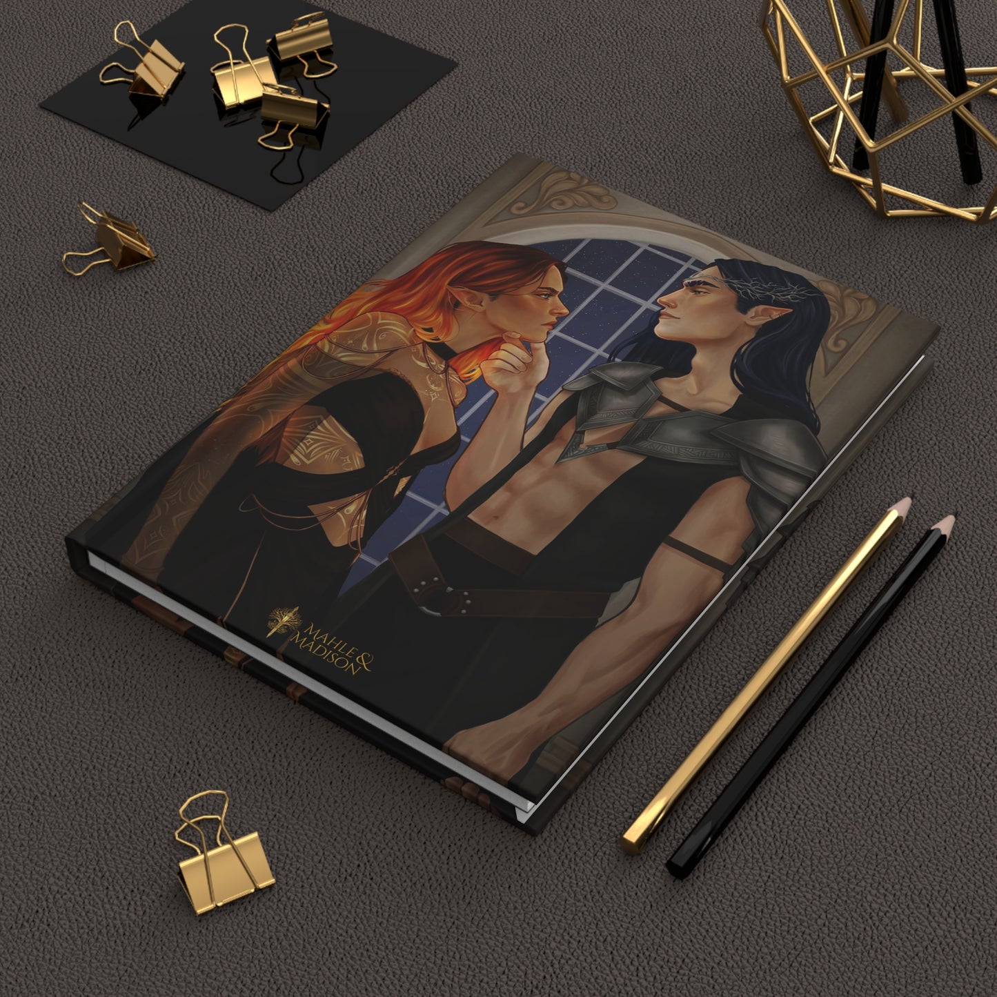 Ember and Hadeon Hardcover Journal Matte