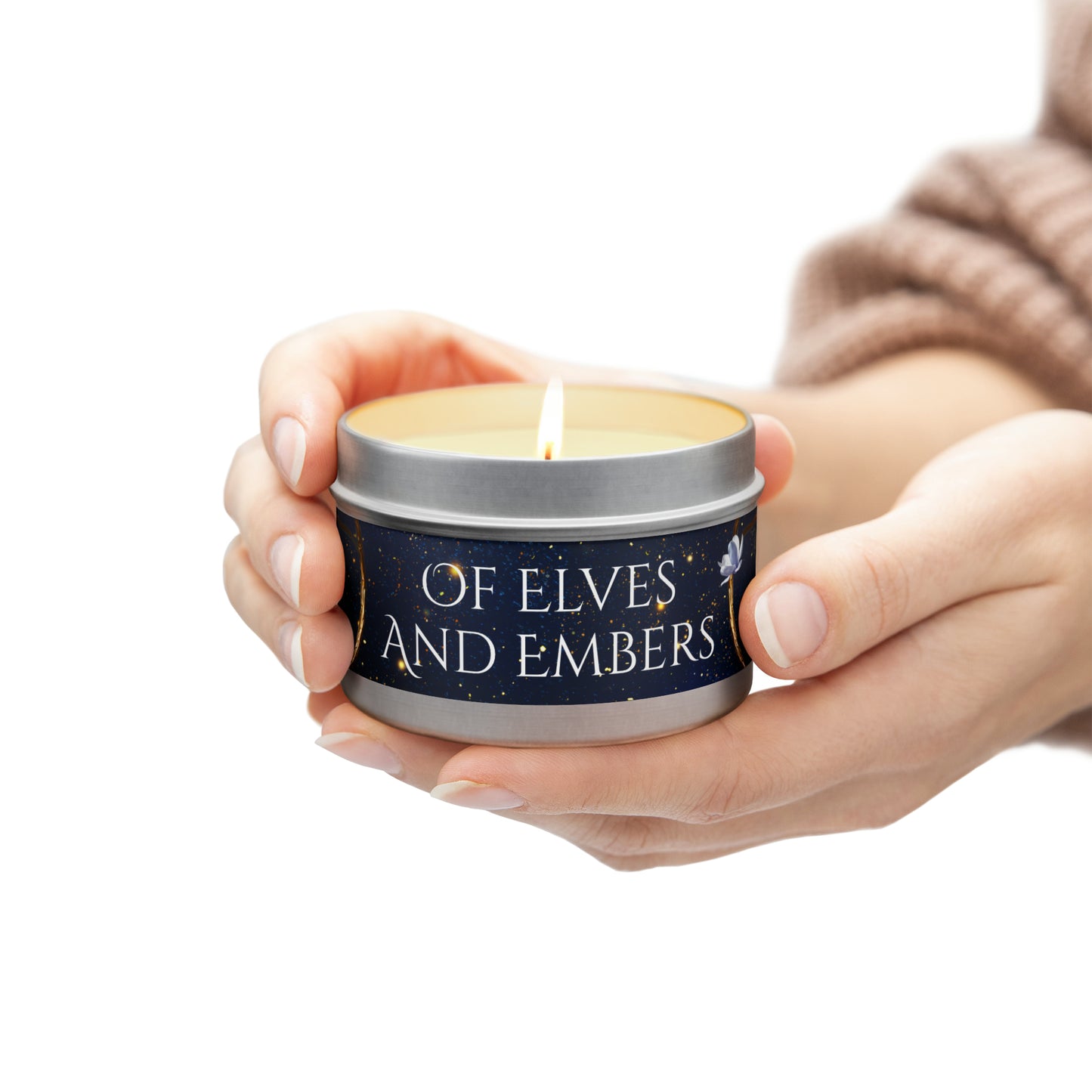 Of Elves and Embers Tin Candles