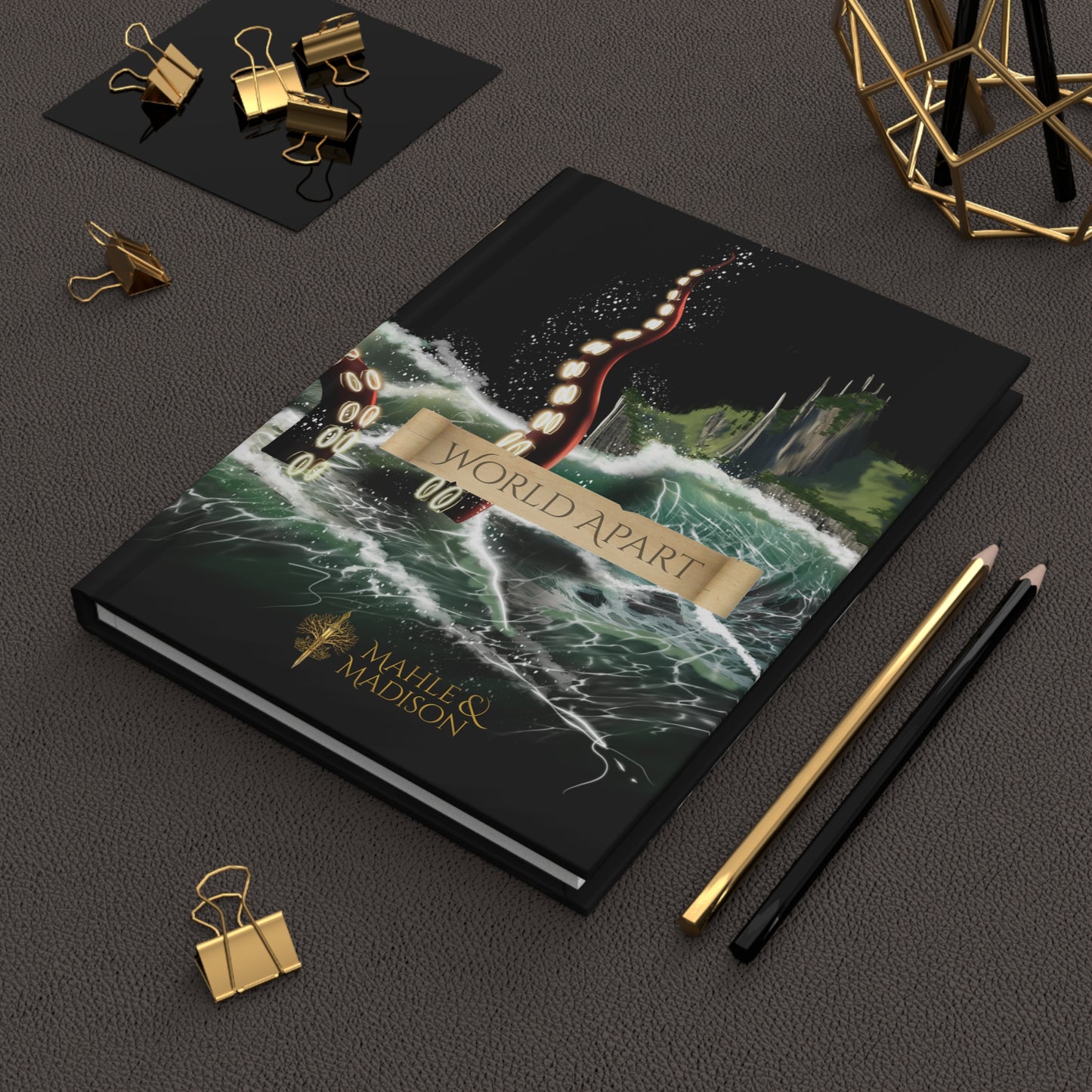 World Apart Hardcover Journal Matte