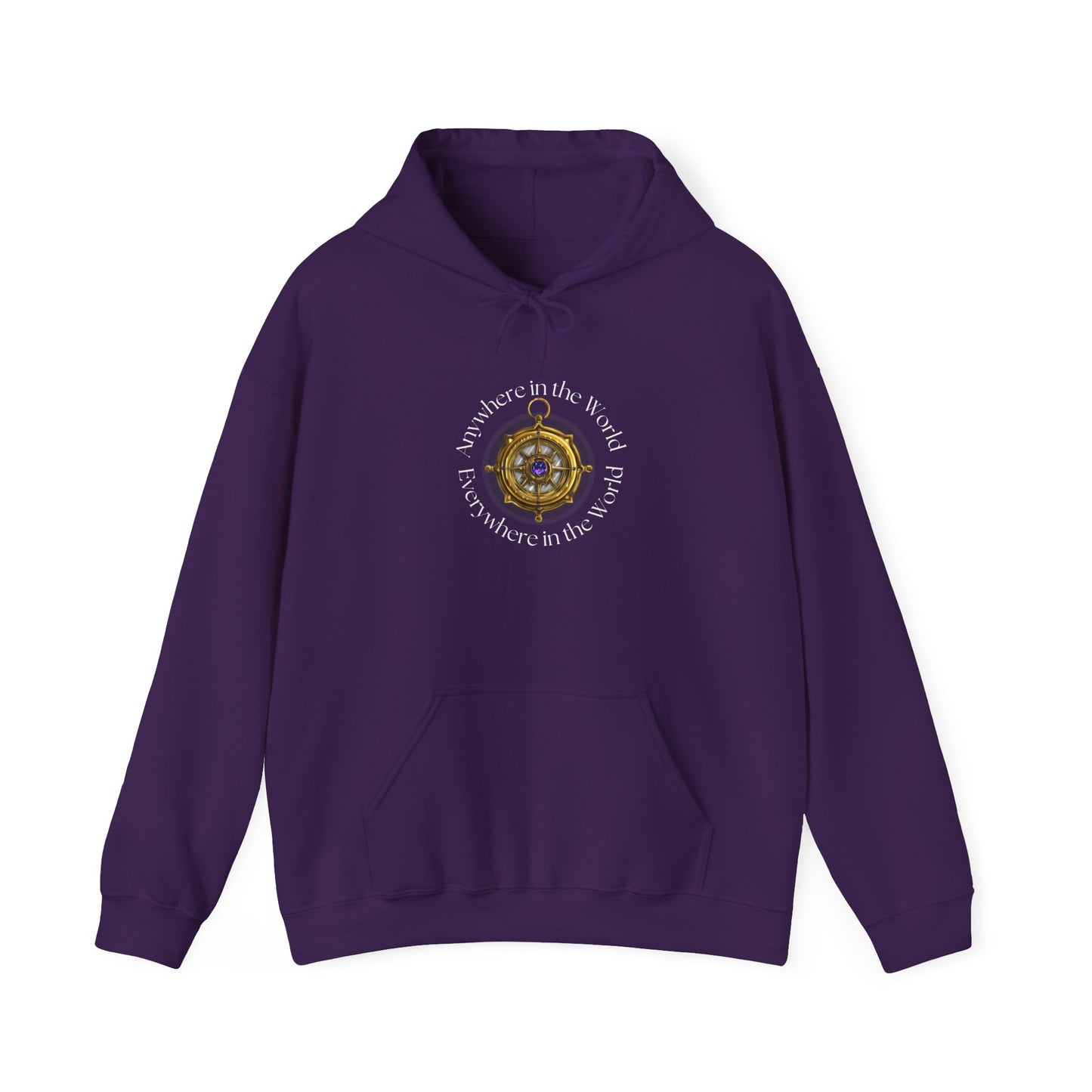 World Apart Compass Unisex Heavy Blend™ Hooded Sweatshirt