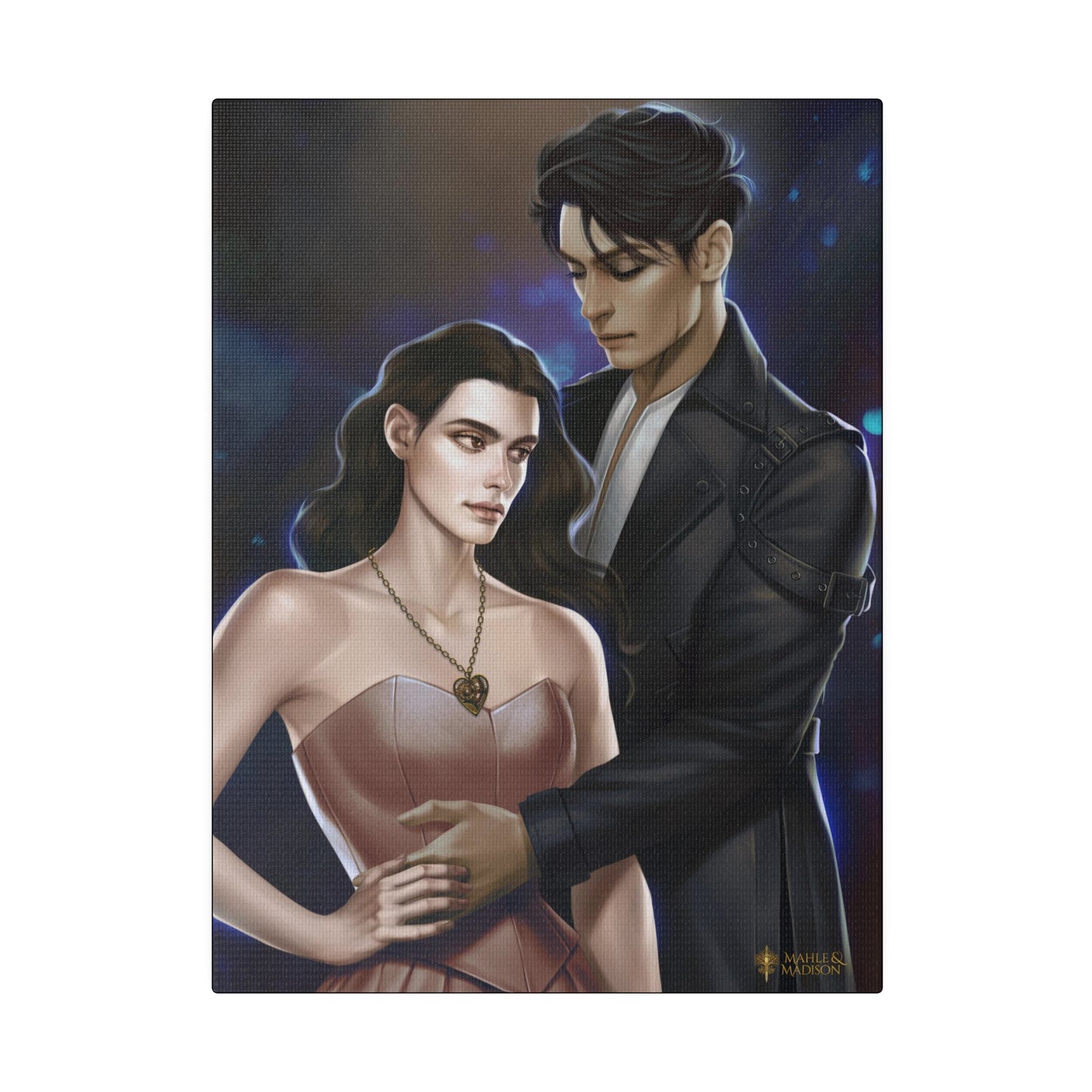 Clark and Addie Matte Canvas