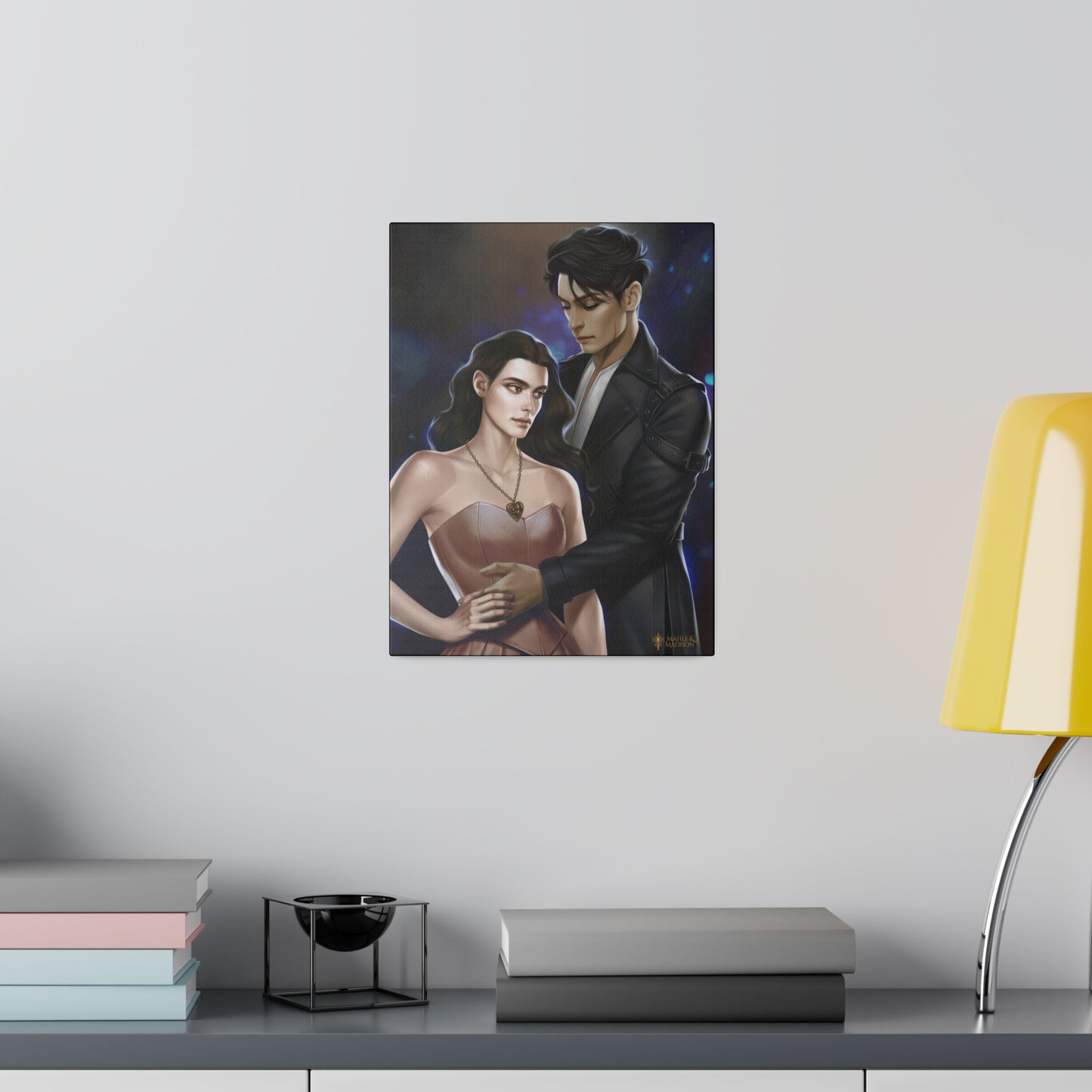 Clark and Addie Matte Canvas