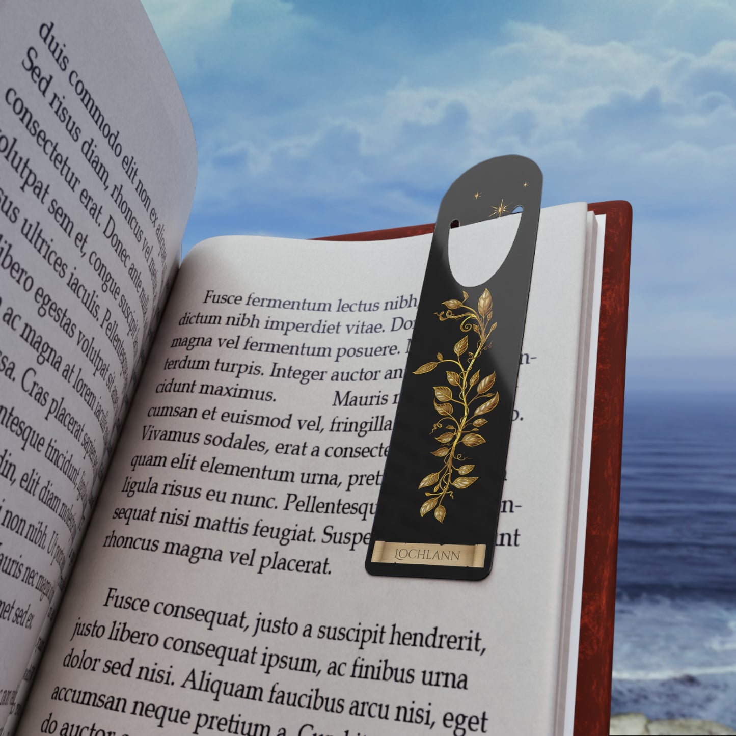 Lochlann Metallic Bookmark