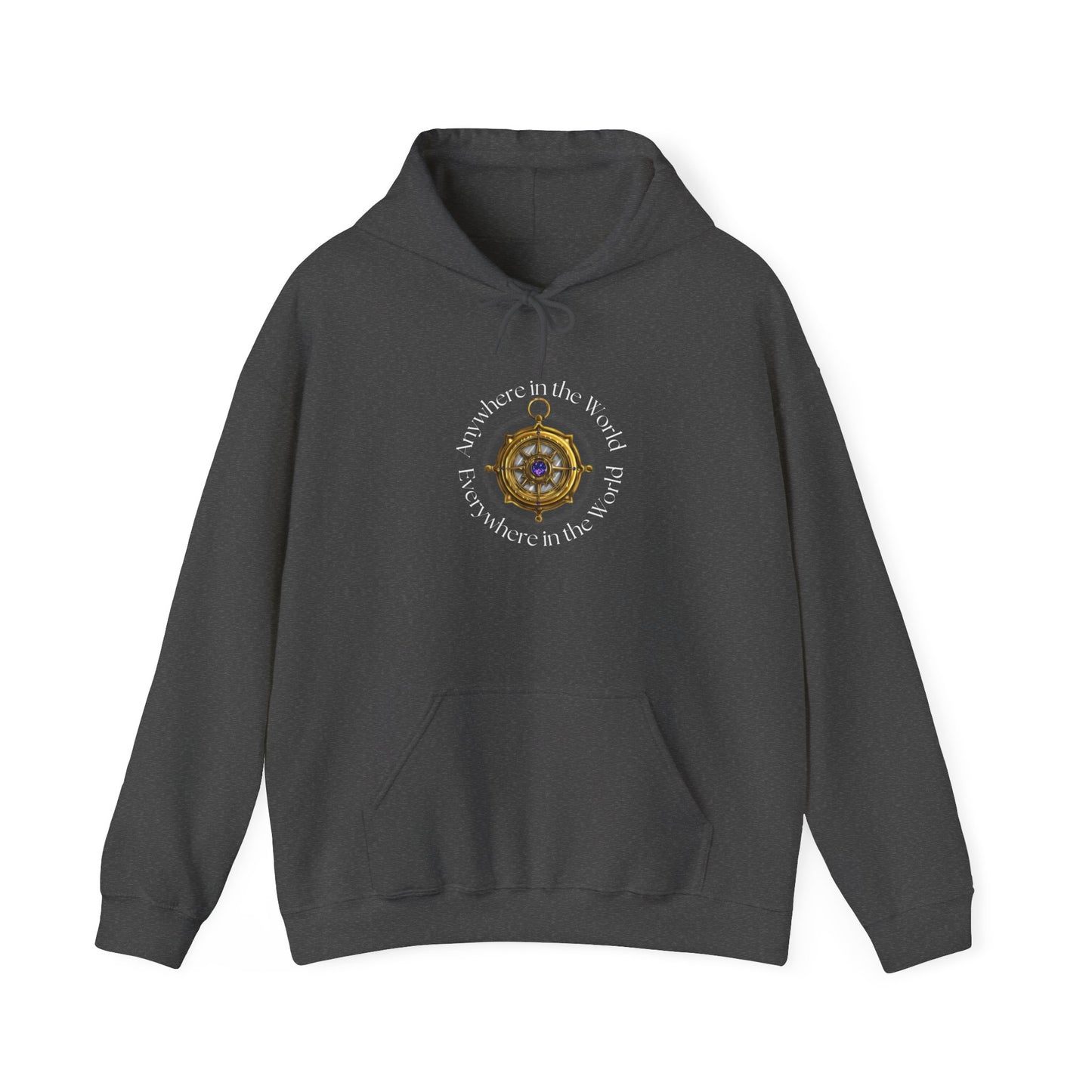 World Apart Compass Unisex Heavy Blend™ Hooded Sweatshirt