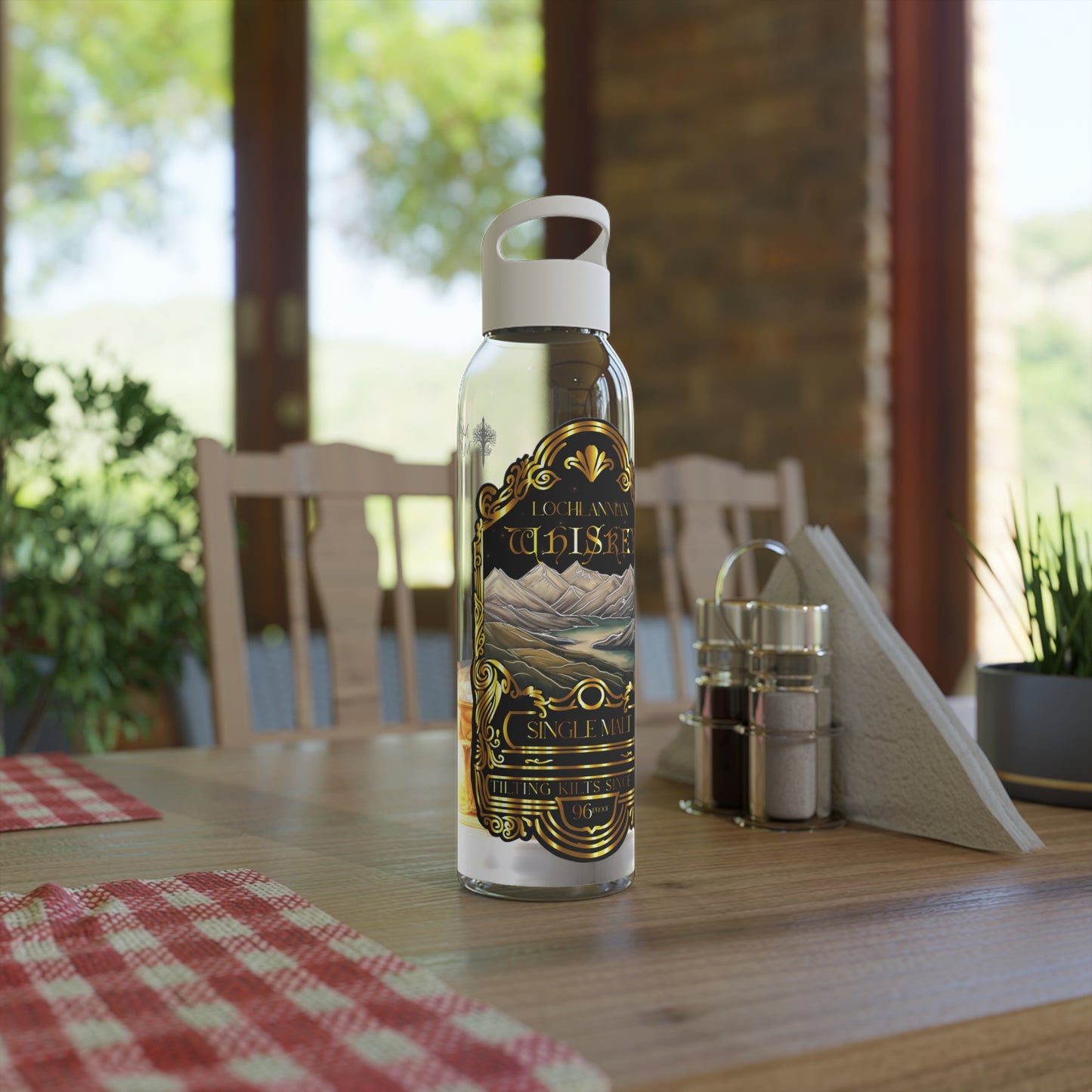 Lochlannian Whiskey Water Bottle