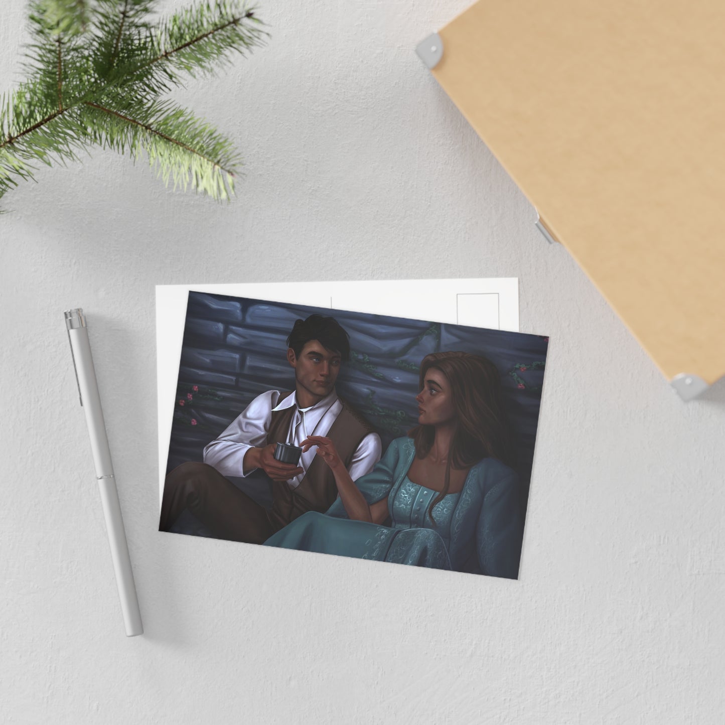 Davlina Rooftop Postcard
