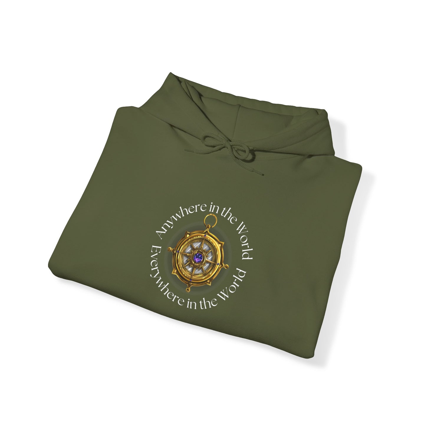 World Apart Compass Unisex Heavy Blend™ Hooded Sweatshirt