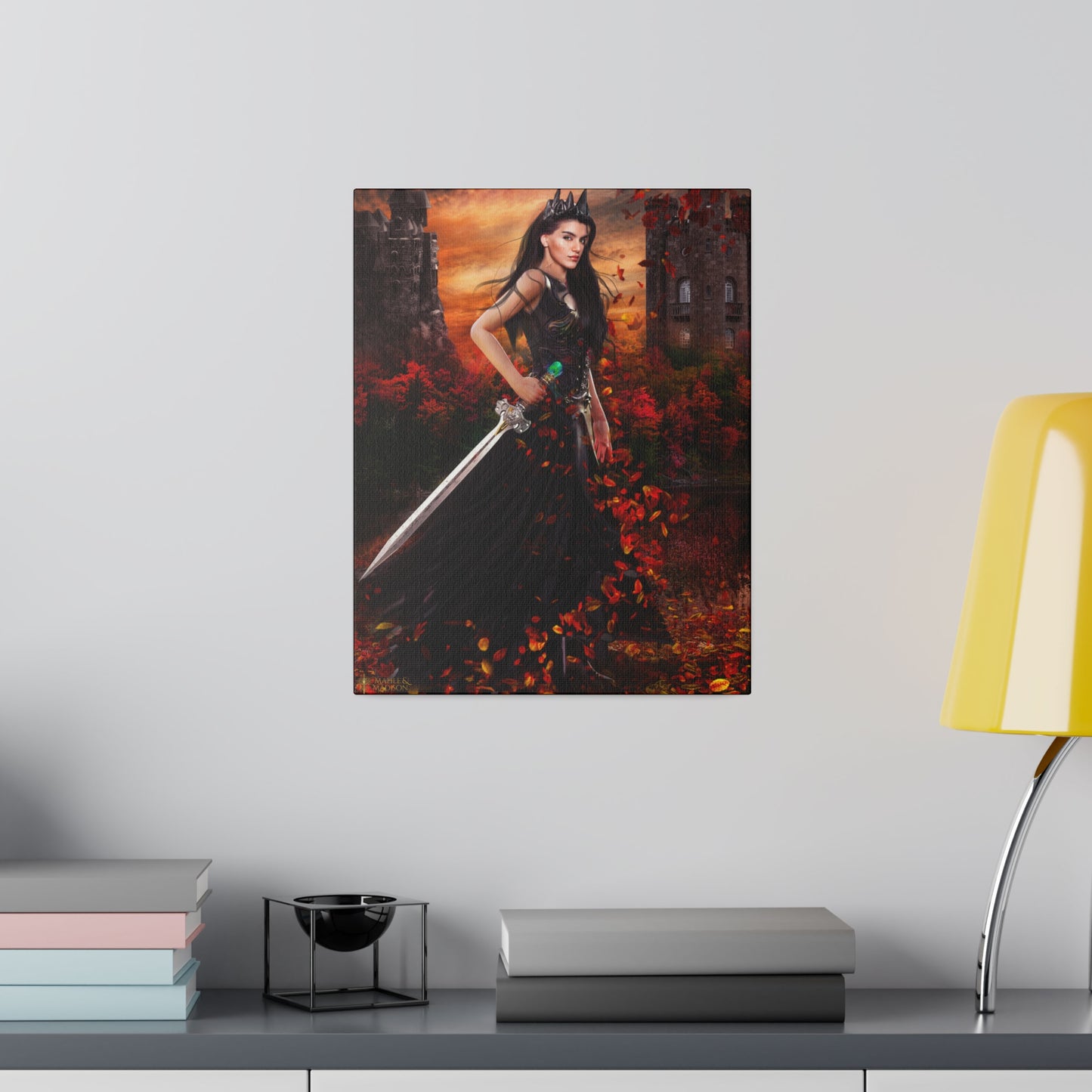 Warrior Queen Matte Canvas