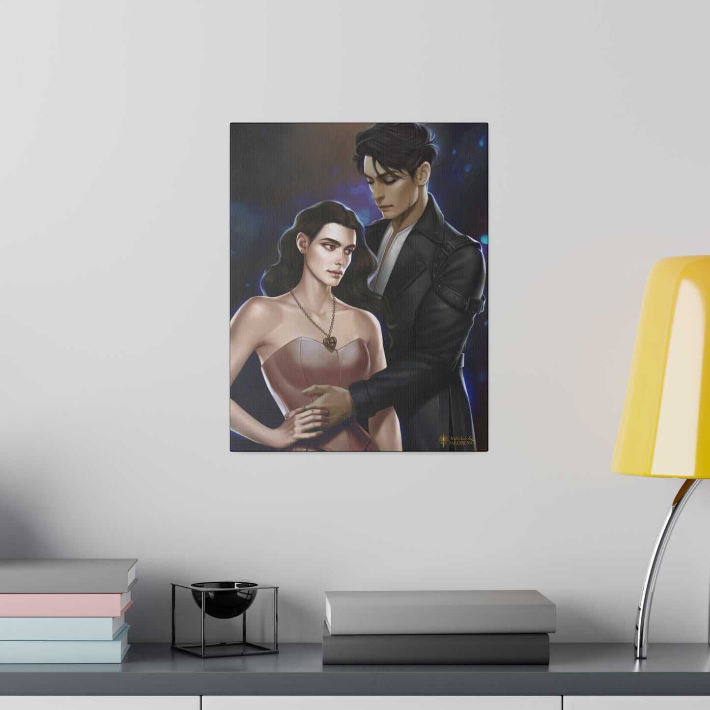 Clark and Addie Matte Canvas