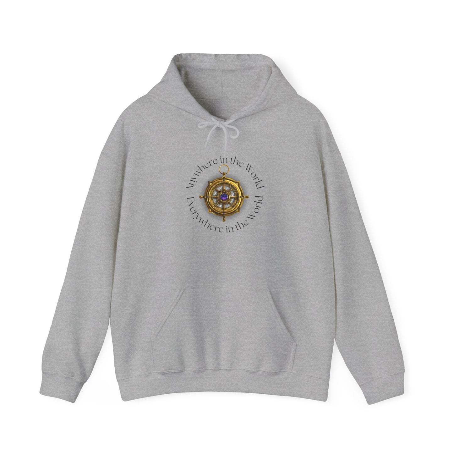 World Apart Compass Unisex Heavy Blend™ Hooded Sweatshirt