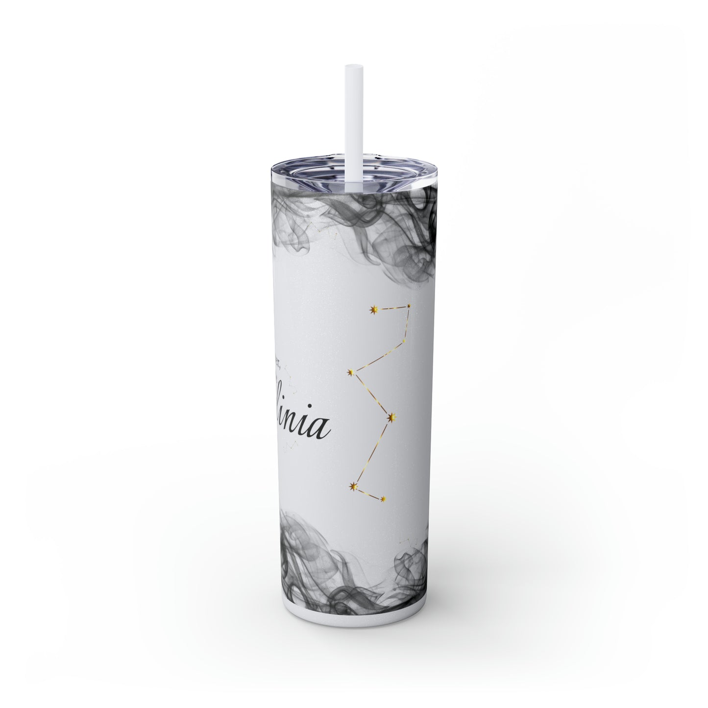 Savage Feralinia - Skinny Tumbler with Straw, 20oz