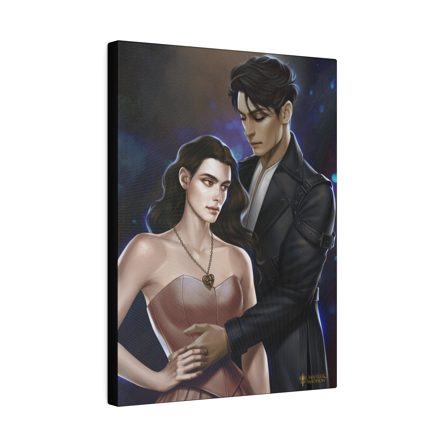 Clark and Addie Matte Canvas