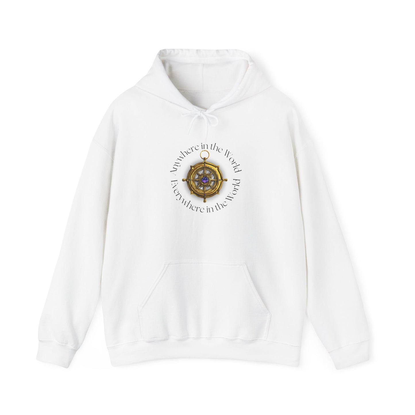 World Apart Compass Unisex Heavy Blend™ Hooded Sweatshirt