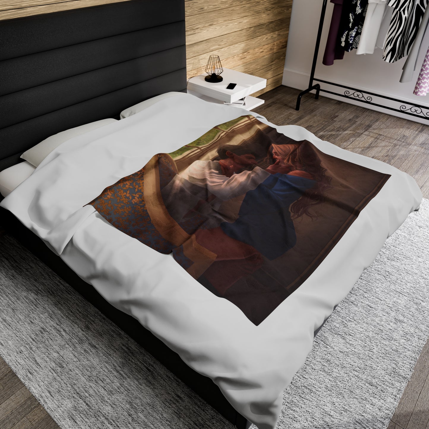 DavLina Velveteen Plush Blanket