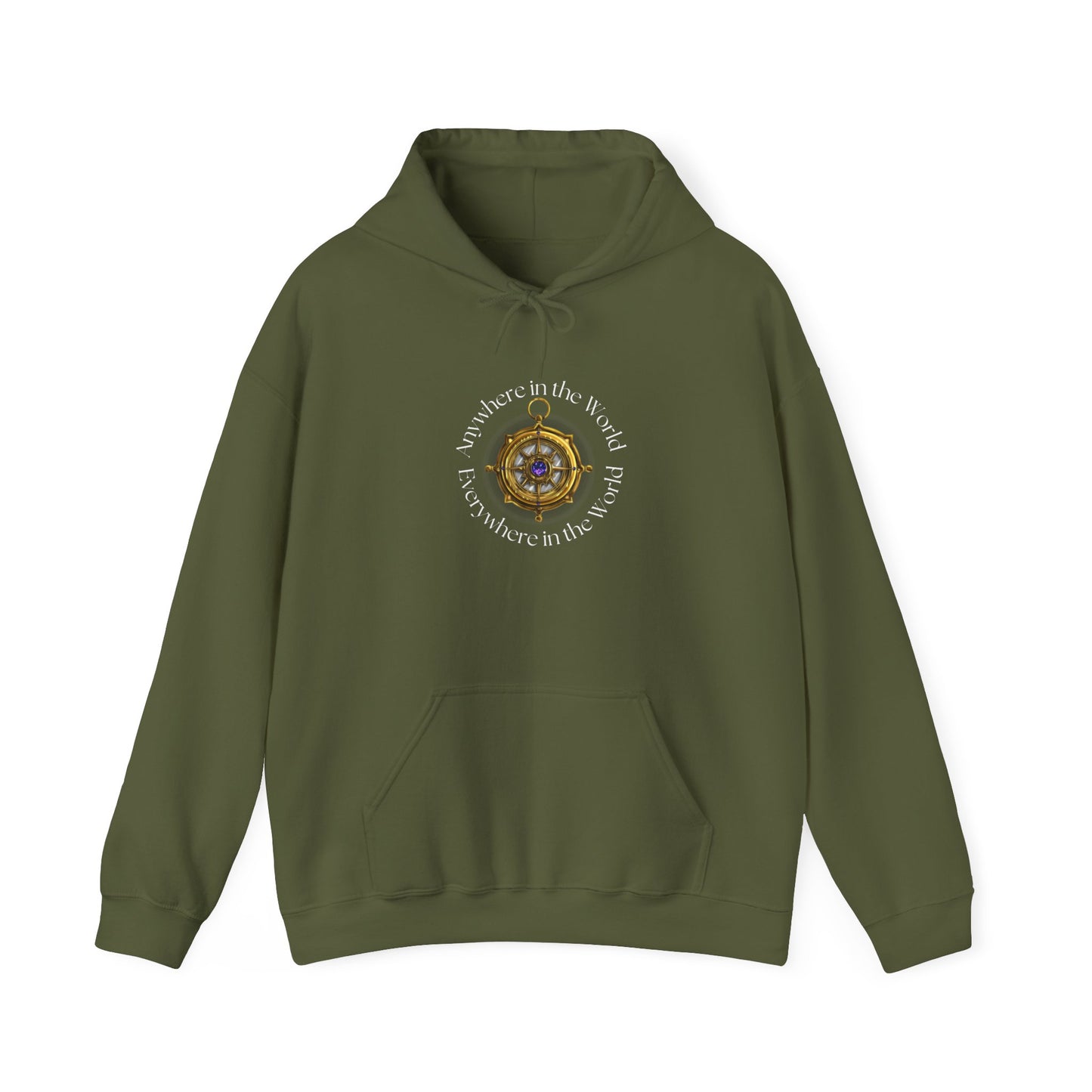 World Apart Compass Unisex Heavy Blend™ Hooded Sweatshirt