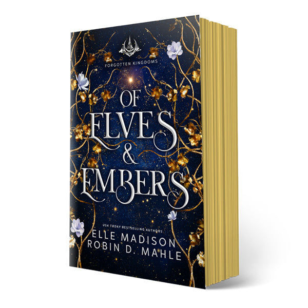 Of Elves and Embers Paperback with Sprayed Edges