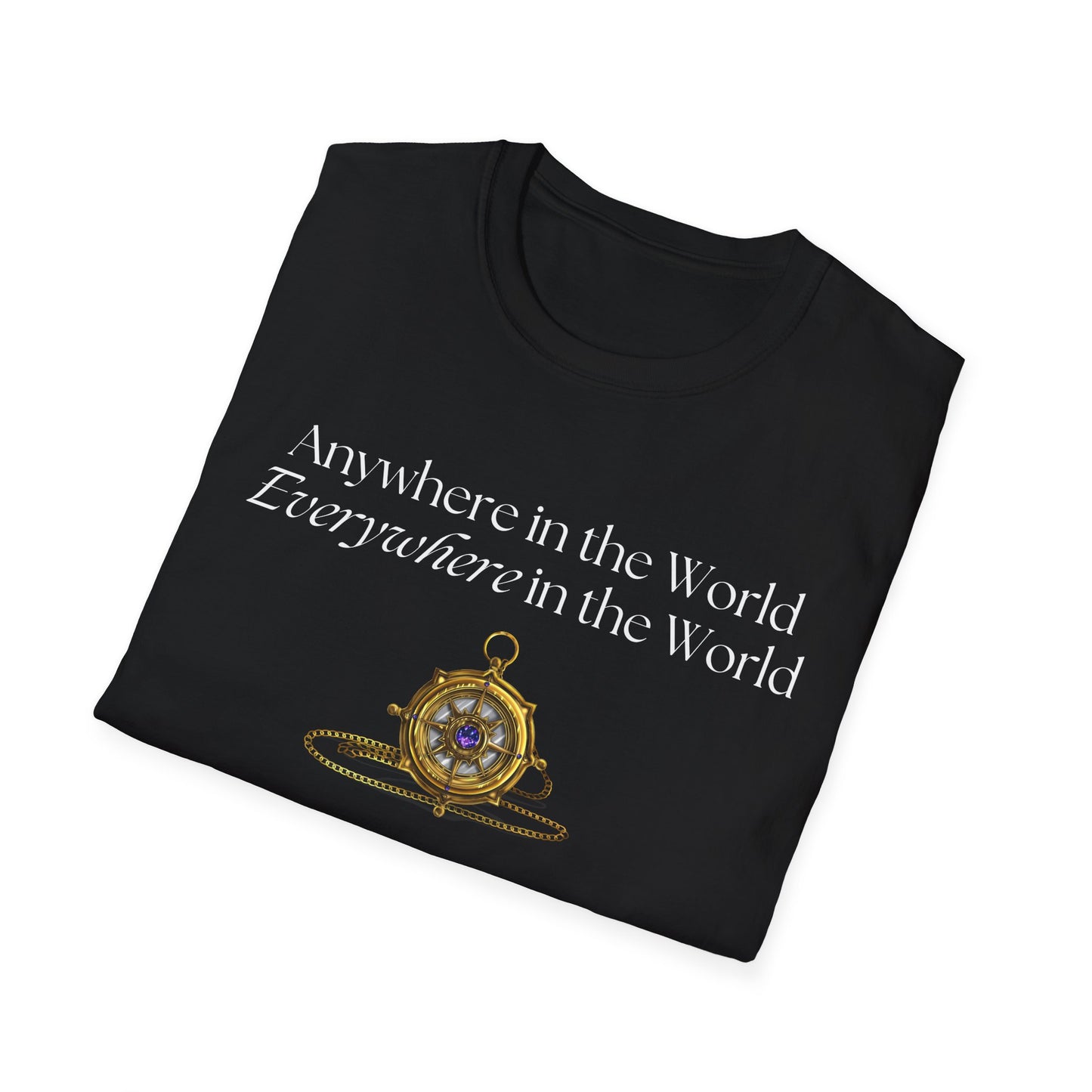 World Apart Compass Unisex Softstyle T-Shirt