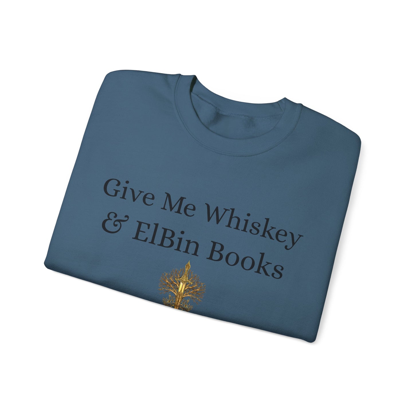 Whiskey & ElBin Books Crewneck Sweatshirt