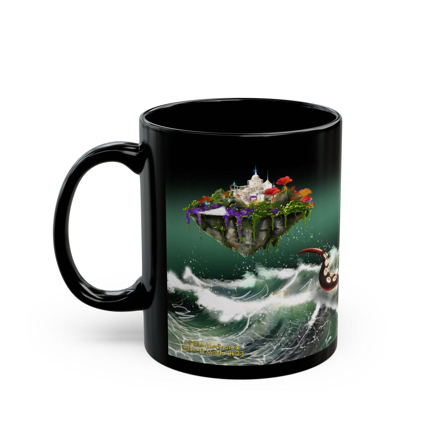 World Apart 11oz Black Mug