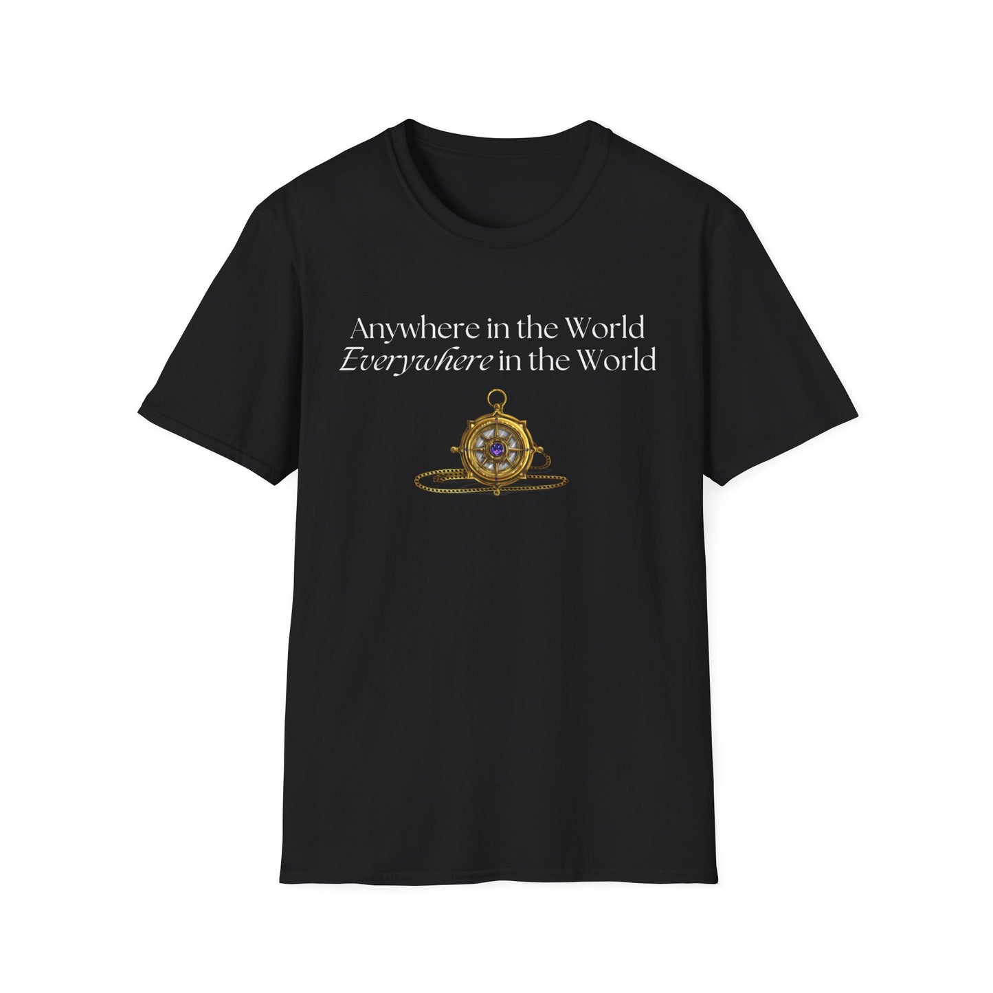 World Apart Compass Unisex Softstyle T-Shirt