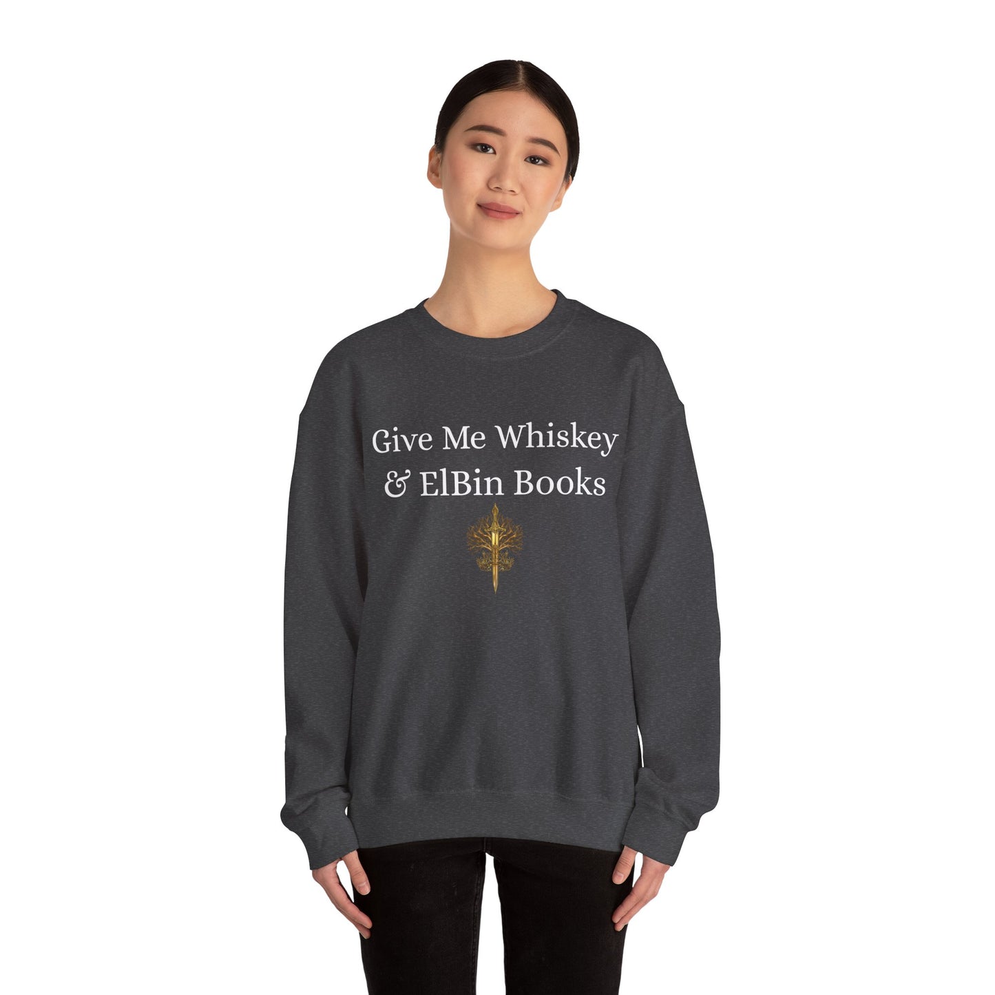 Whiskey & ElBin Books Crewneck Sweatshirt