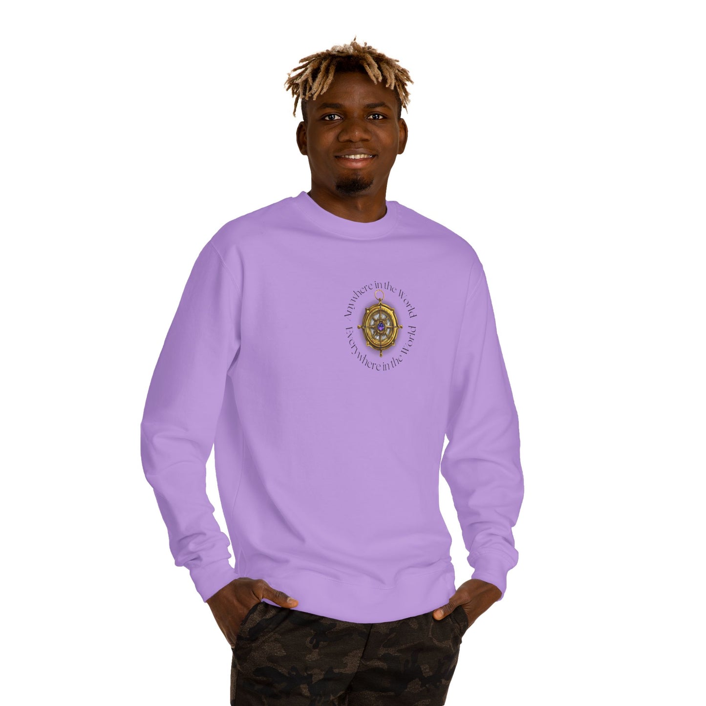 TWAS Compass Rose Crewneck Sweatshirt
