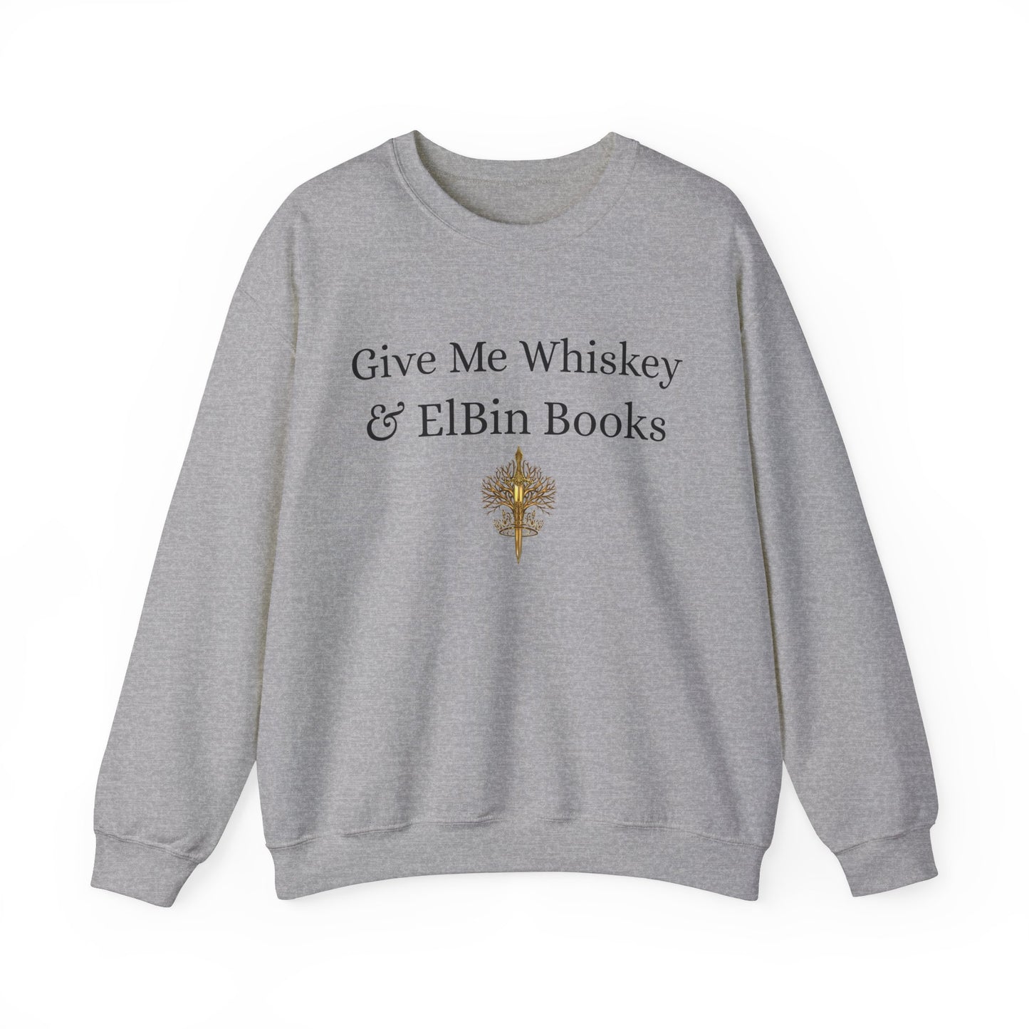Whiskey & ElBin Books Crewneck Sweatshirt