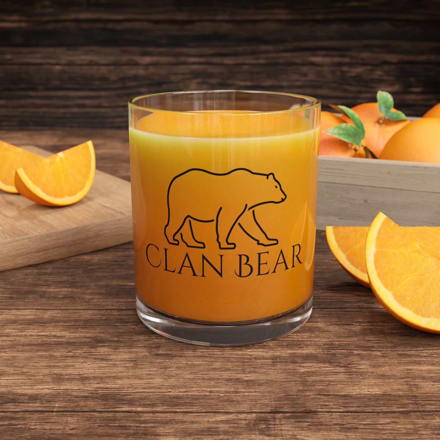 Clan Bear Bar Glass