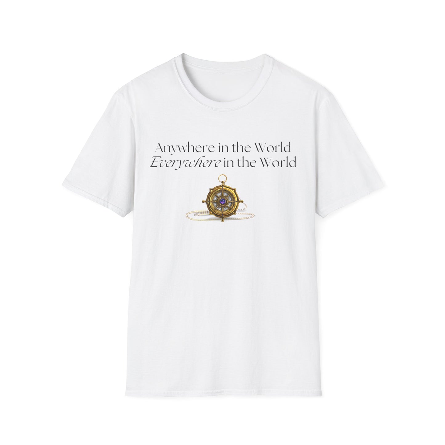 World Apart Compass Unisex Softstyle T-Shirt