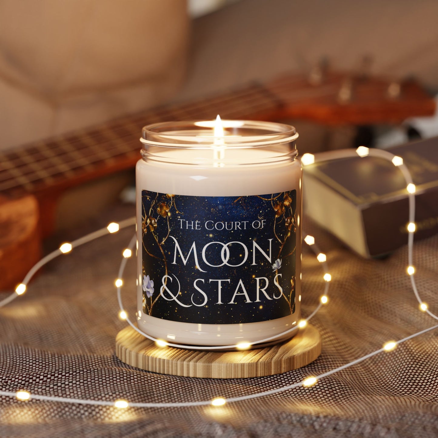 The Court of Moon and Stars Scented Soy Candle, 9oz