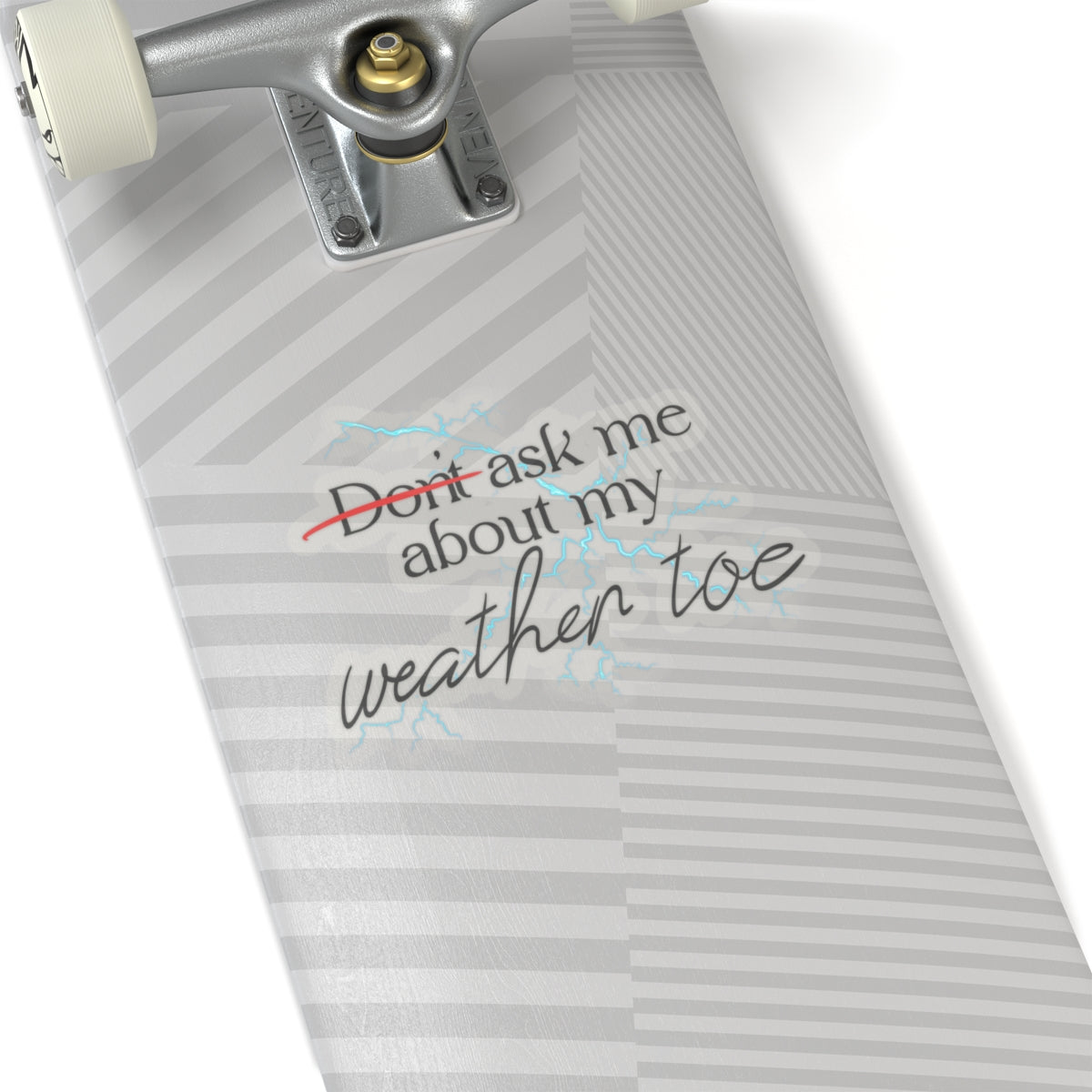 Weather Toe Sticker