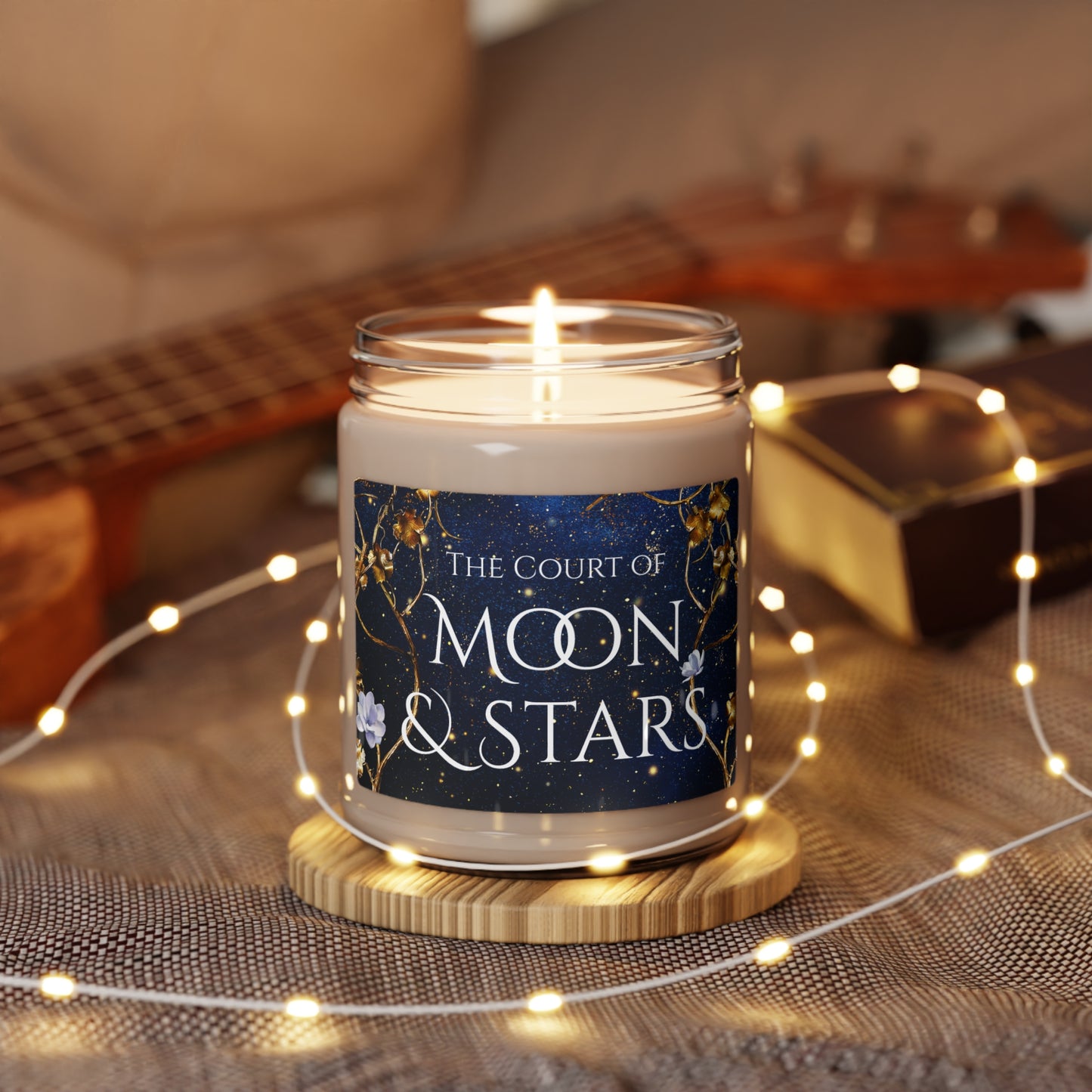 The Court of Moon and Stars Scented Soy Candle, 9oz