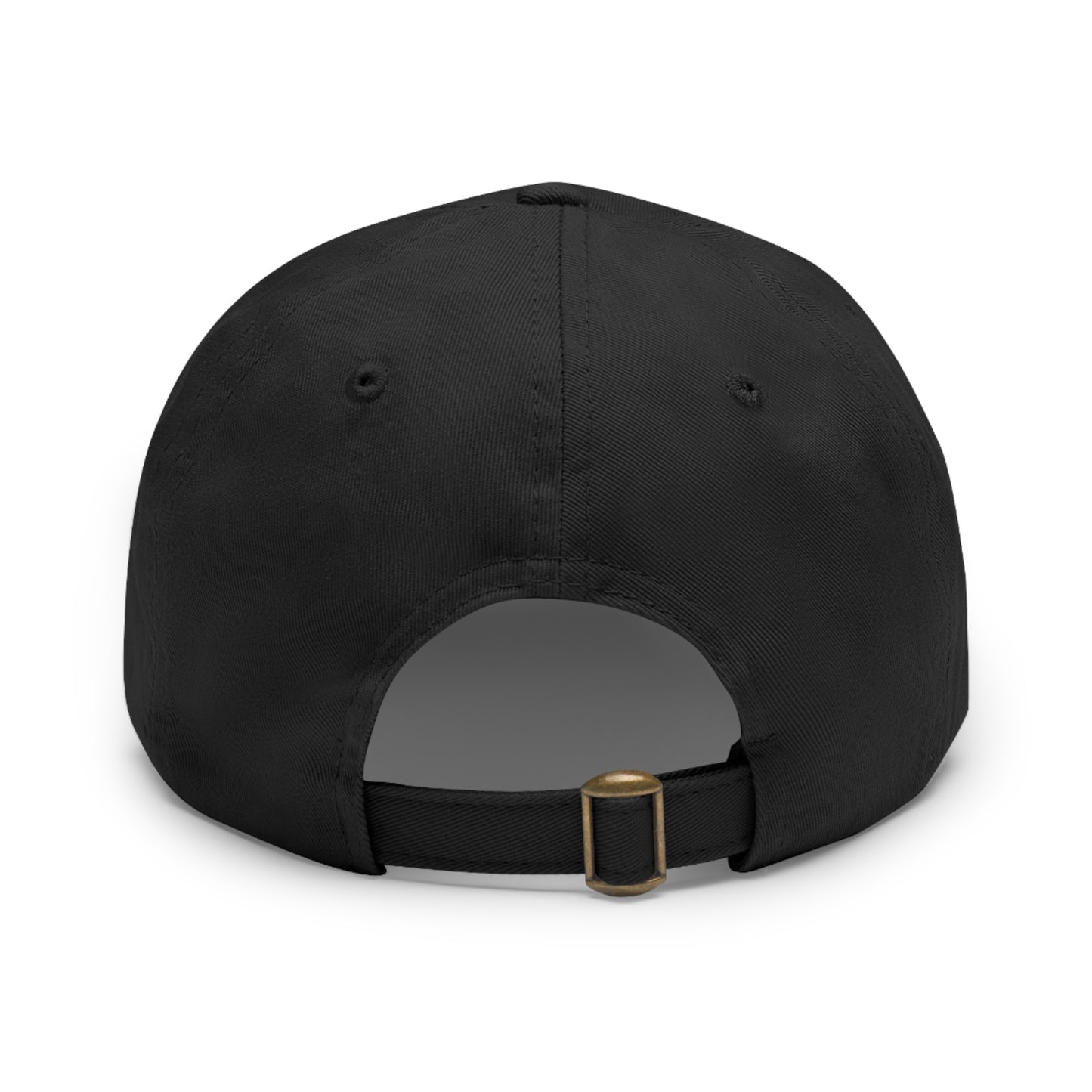 ElBin Logo Hat with Leather Patch (Round)