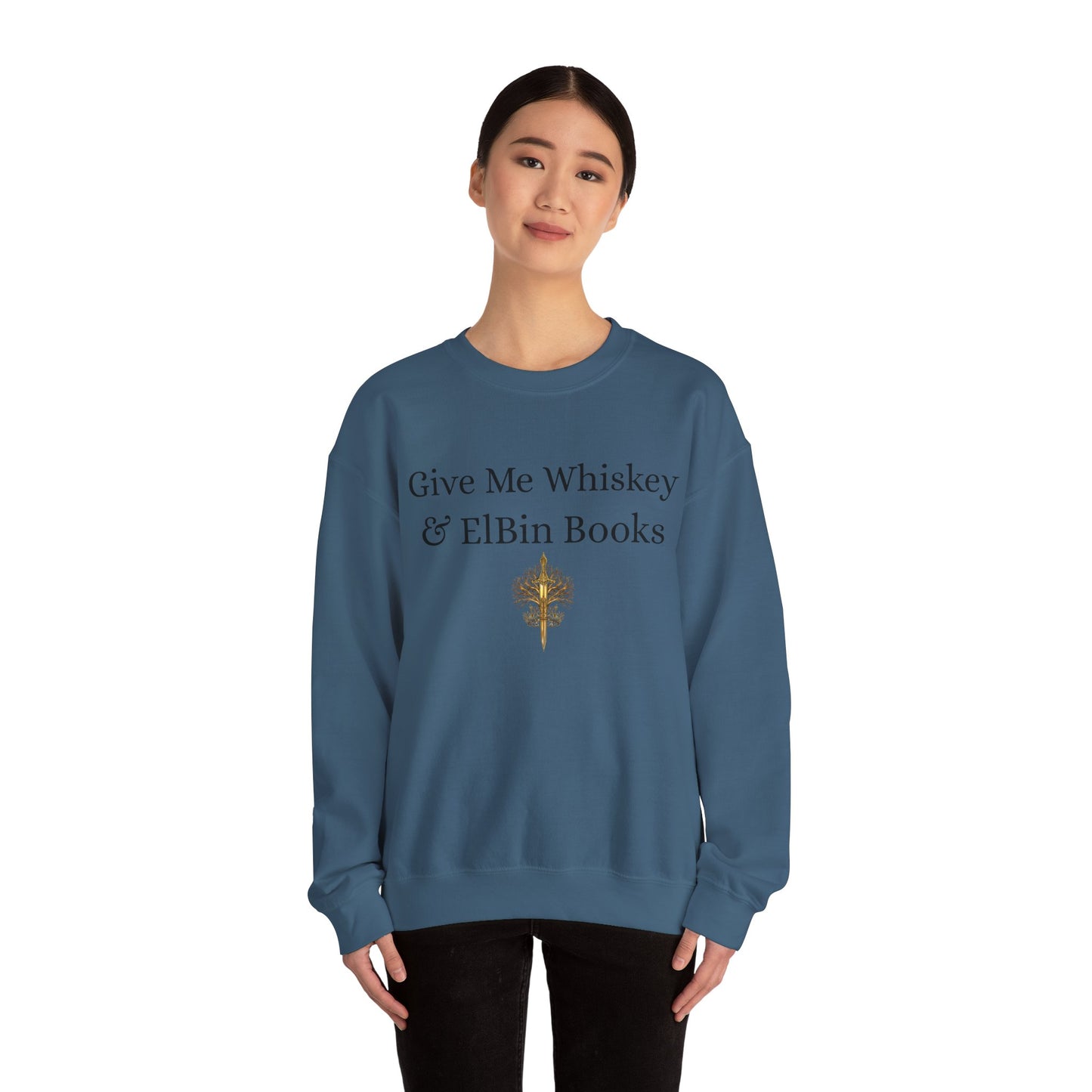 Whiskey & ElBin Books Crewneck Sweatshirt