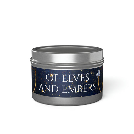 Of Elves and Embers Tin Candles