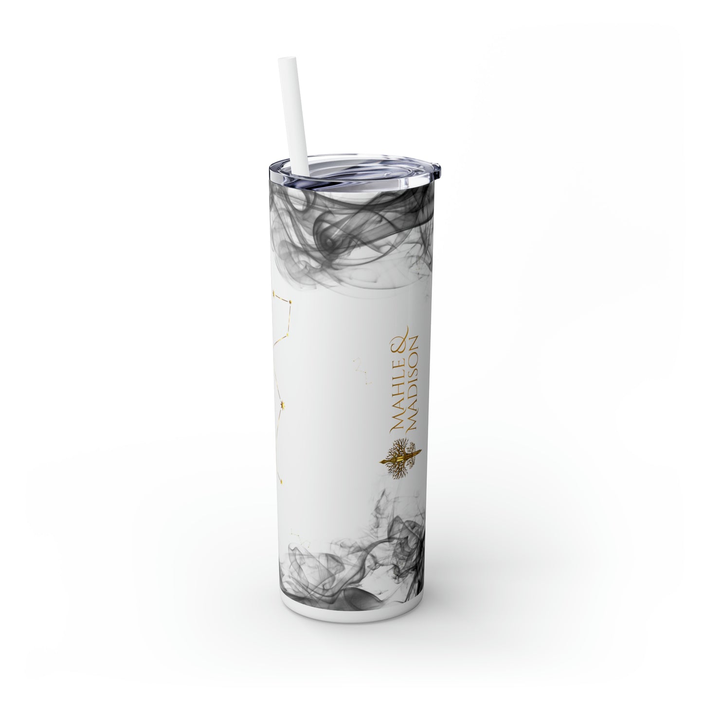 Feralinia - Skinny Tumbler with Straw, 20oz