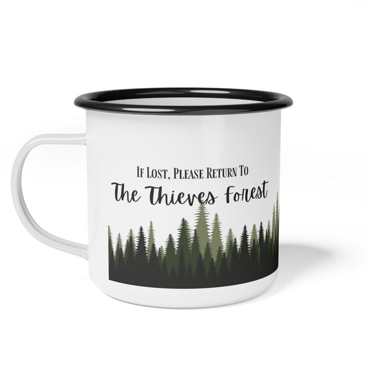 Thieves Forest Enamel Camp Mug