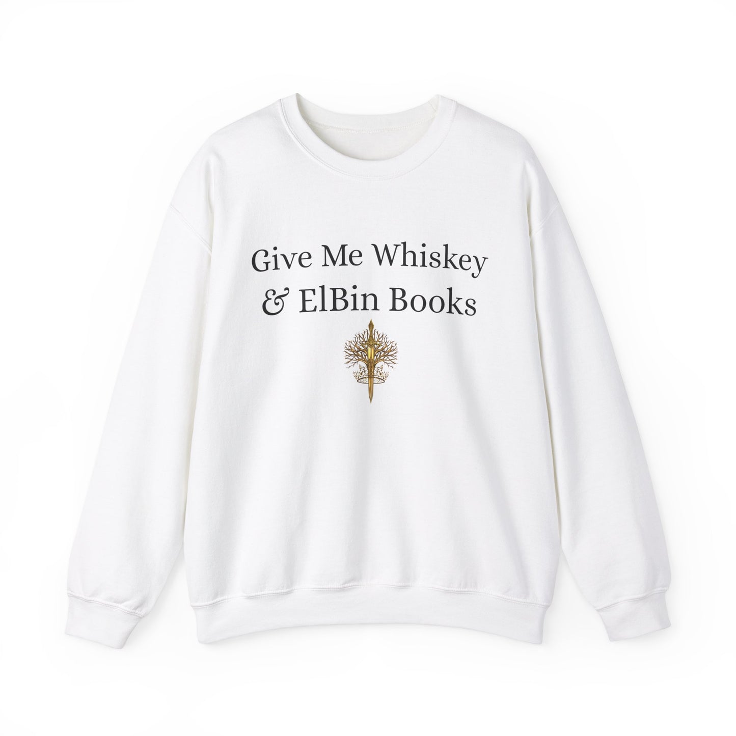 Whiskey & ElBin Books Crewneck Sweatshirt