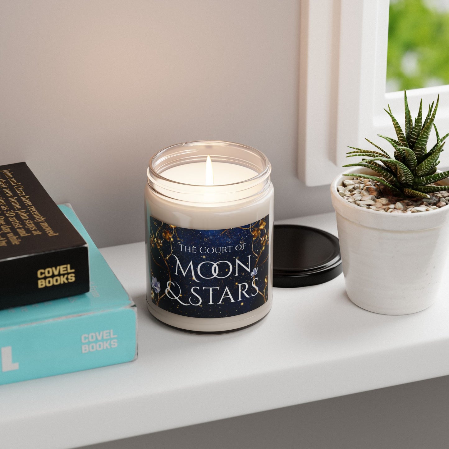 The Court of Moon and Stars Scented Soy Candle, 9oz