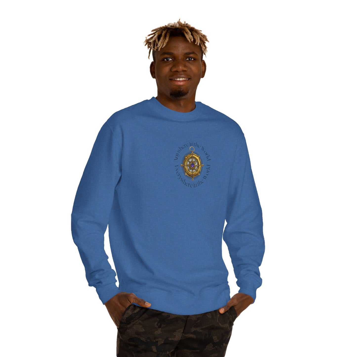 TWAS Compass Rose Crewneck Sweatshirt