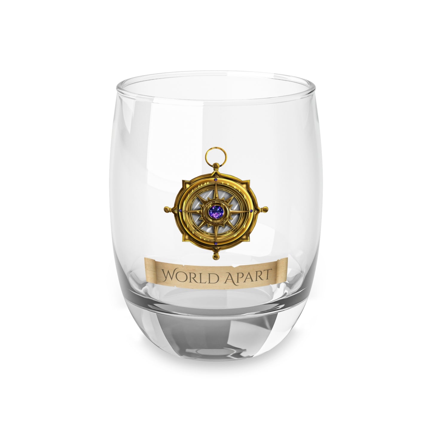 TWAS Compass Whiskey Glass