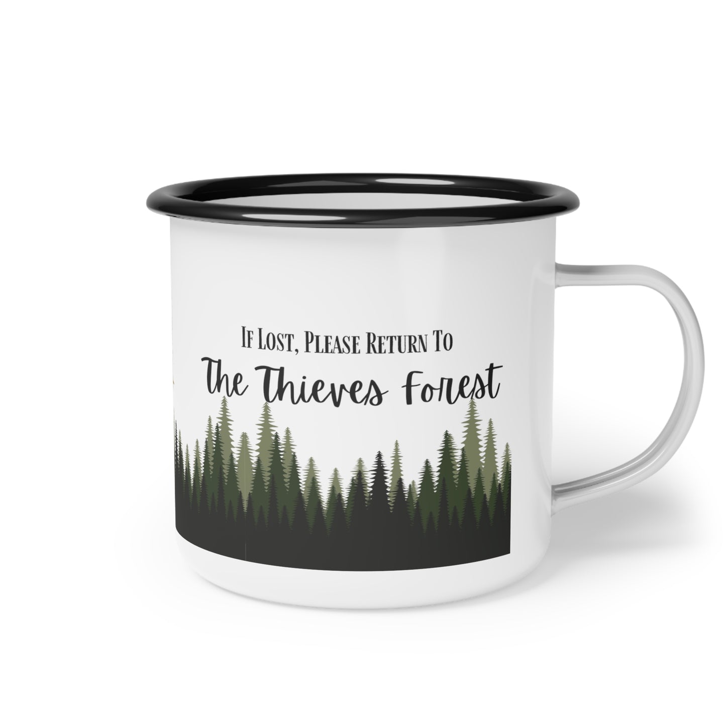 Thieves Forest Enamel Camp Mug