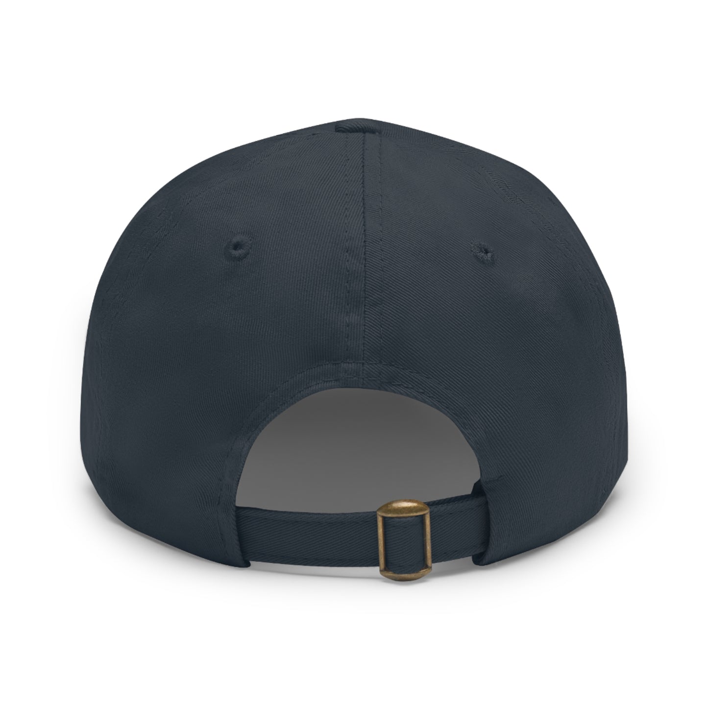 ElBin Logo Hat with Leather Patch (Round)