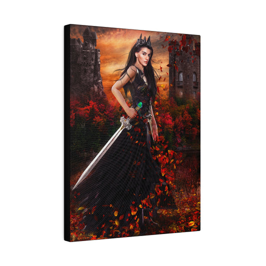 Warrior Queen Matte Canvas