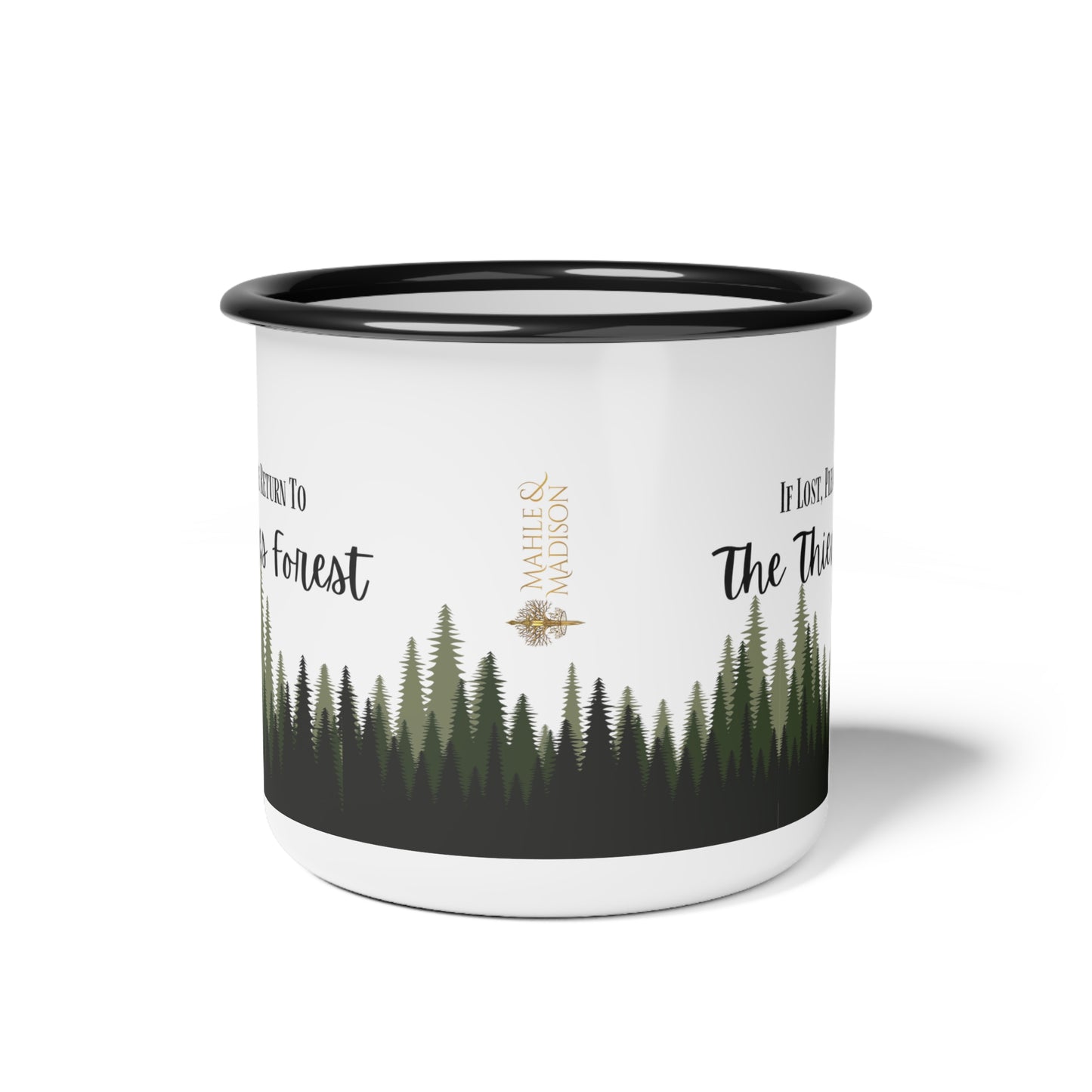 Thieves Forest Enamel Camp Mug